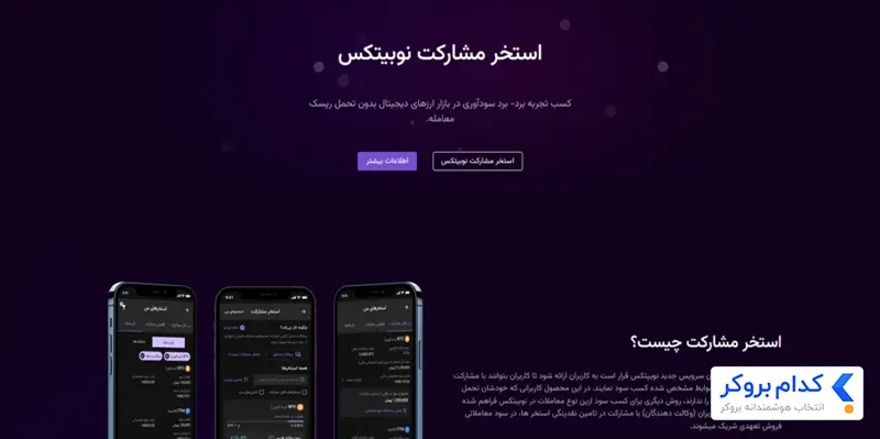 استخر نقدینگی نوبیتکس