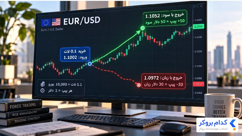 نحوه محاسبه سود و زیان در فارکس