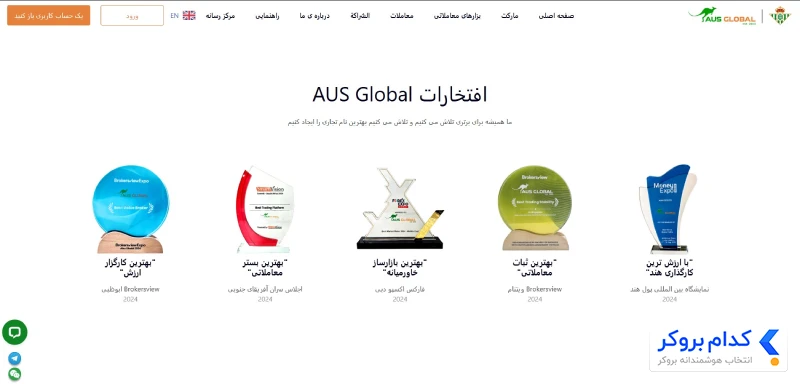 افتخارات و جوایز بروکر