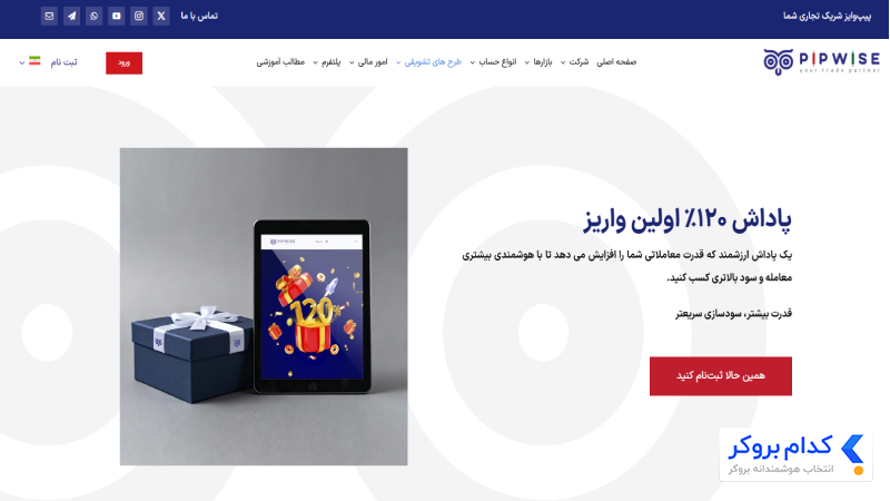 بونوس بروکر pipwise