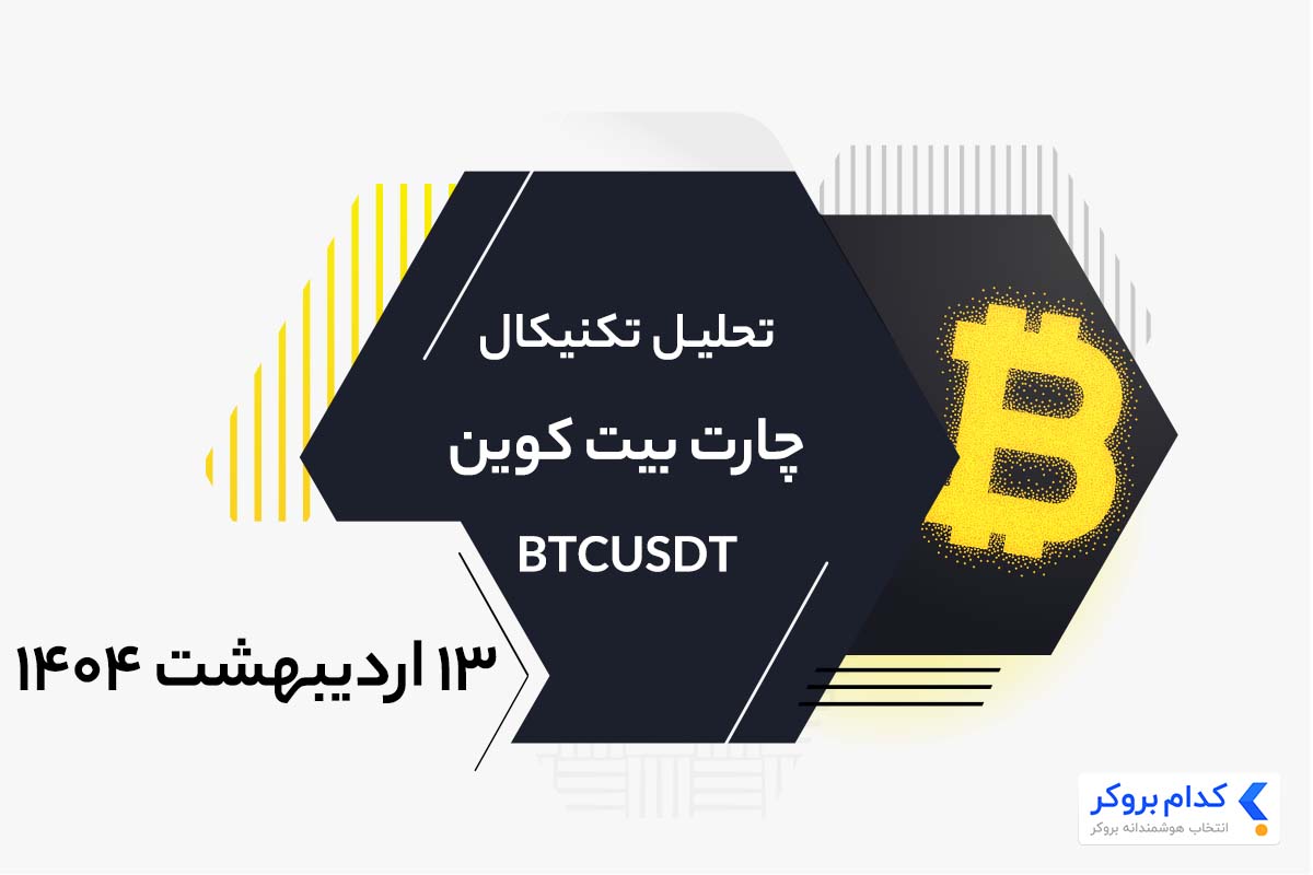 تحلیل تکنیکال چارت بیت کوین BTCUSDT در 13 اردیبهشت ۱۴۰۴