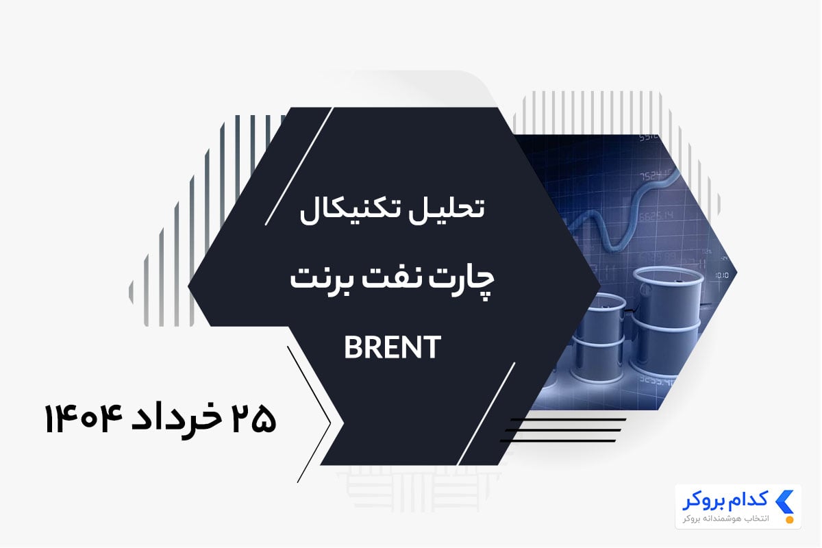 تحلیل تکنیکال چارت نفت برنت BRENT در ۲۵ خرداد ۱۴۰۴