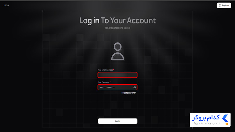 ثبت نام در پراپ لیان - مرحله چهارم