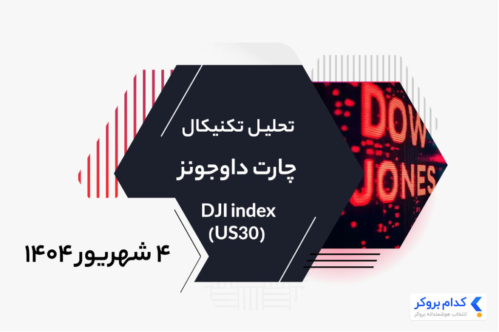 تحلیل تکنیکال شاخص داوجونز در ۴ شهریور ۱۴۰۴