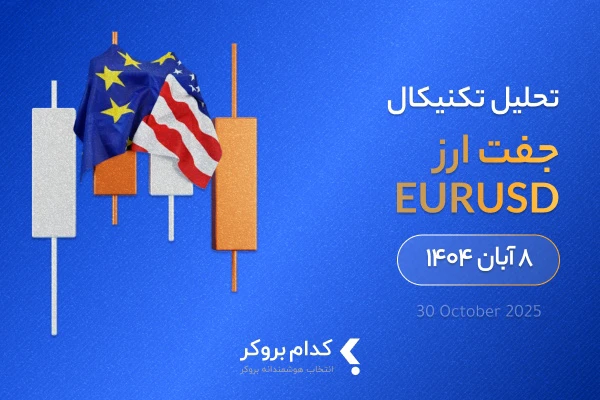 تحلیل تکنیکال یورو به دلار در ۸ آبان ۱۴۰۴