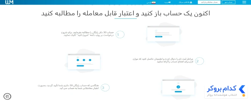 بونوس خوش‌آمدگویی ۳۰ دلاری 