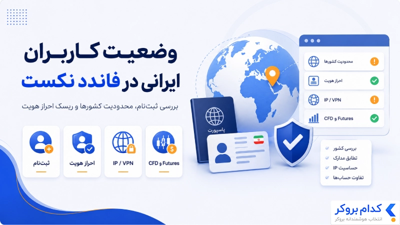 وضعیت ثبت نام و محدودیت کاربران ایرانی در فاندد نکست