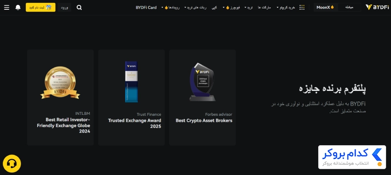 رگوله و مجوز فعالیت صرافی BYDFI