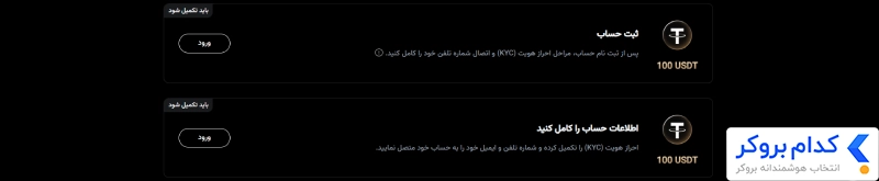 بونوس ثبت‌نام و احراز هویت KCEX (200 USDT)
