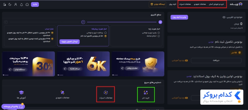 نحوه خرید و فروش اولین ارز دیجیتال در صرافی ورسلند