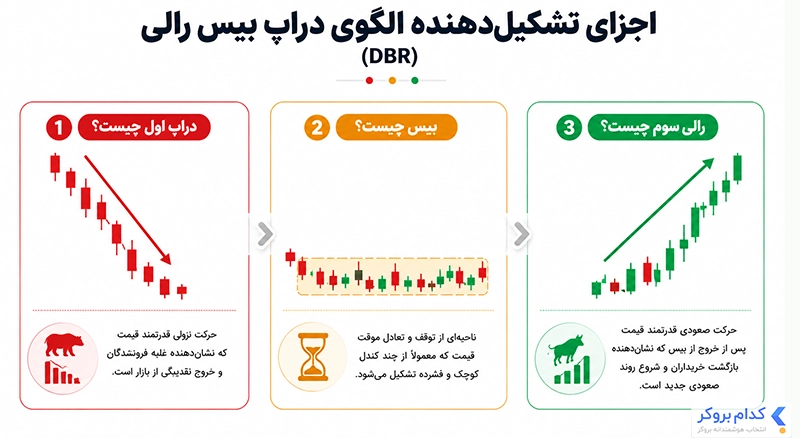 اجزای تشکیل‌دهنده الگوی دراپ بیس رالی