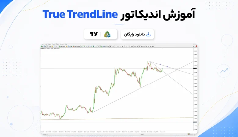 آموزش و دانلود اندیکاتور True TrendLine