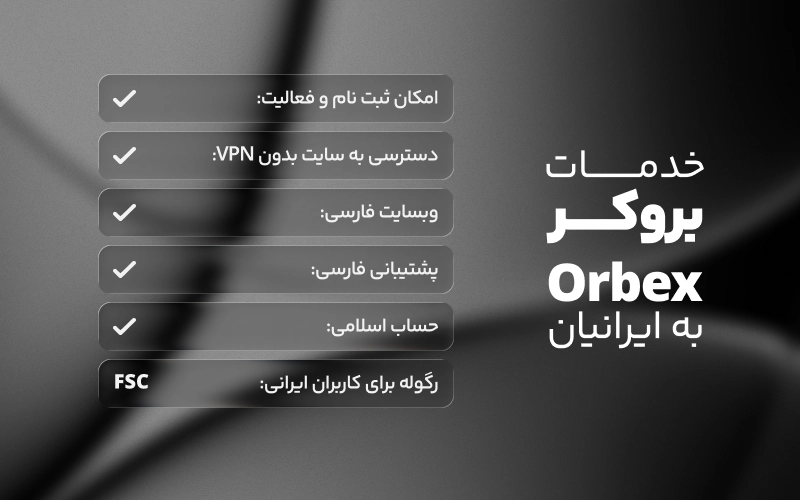 بروکر اوربکس چه خدماتی به کاربران ایرانی می‌دهد