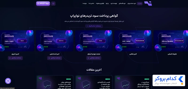 سابقه پرداخت سود و شکایت کاربران