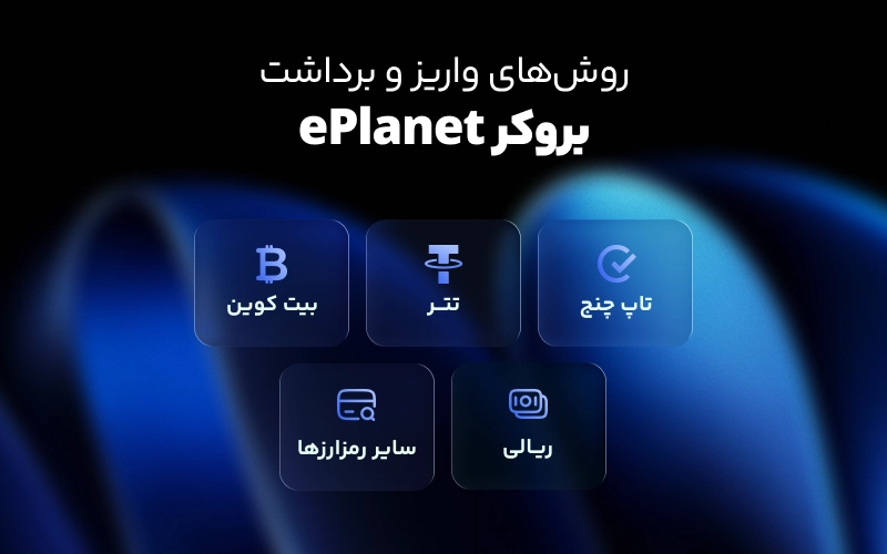 واریز و برداشت از بروکر ای پلنت