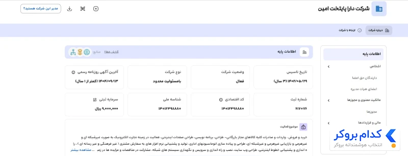 هویت حقوقی و شفافیت مالکیت - 1