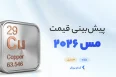 پیش‌بینی قیمت مس در سال ۲۰۲۶