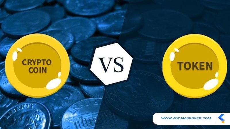 مقایسه تفاوت توکن با کوین