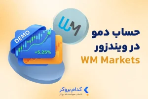 حساب دمو در ویندزور (wm markets)