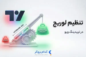 تنظیم اهرم یا لوریج در تریدینگ ویو